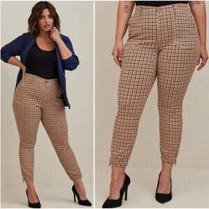 Torrid High-Rise Stretch Twill Jogger Pant 20R NWT